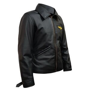 KELLY MCGILLIS TOP FLIGHT LEATHER JACKET
